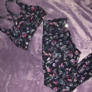 Lululemon floral set